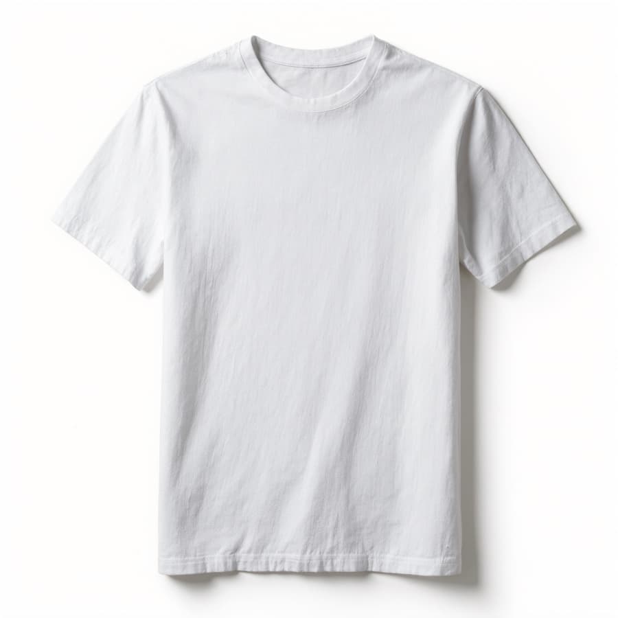 White Cotton Tee